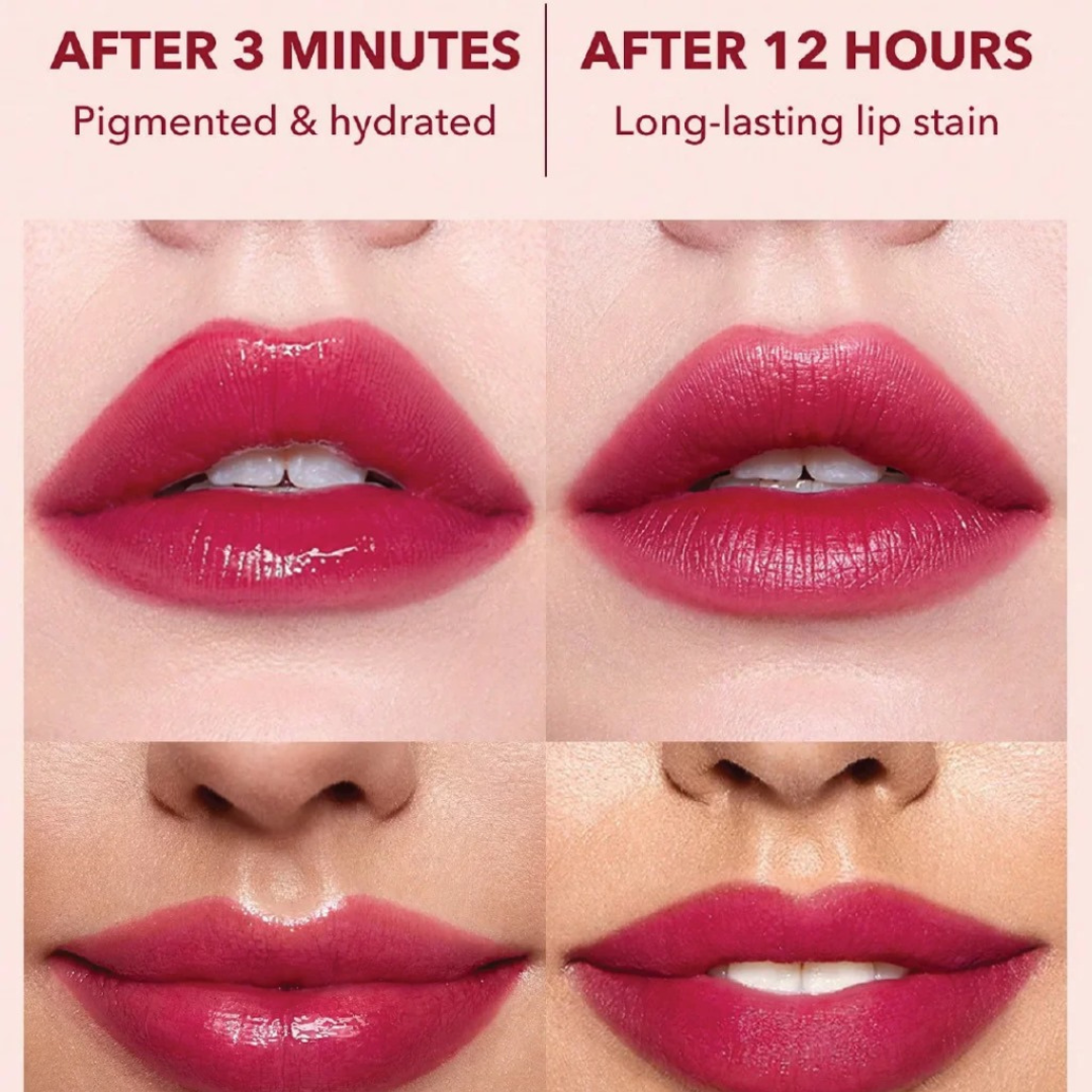 Lamel Stain Hydrating Lip Gloss | 2-in-1 Gloss & Long-Lasting Lip Stain