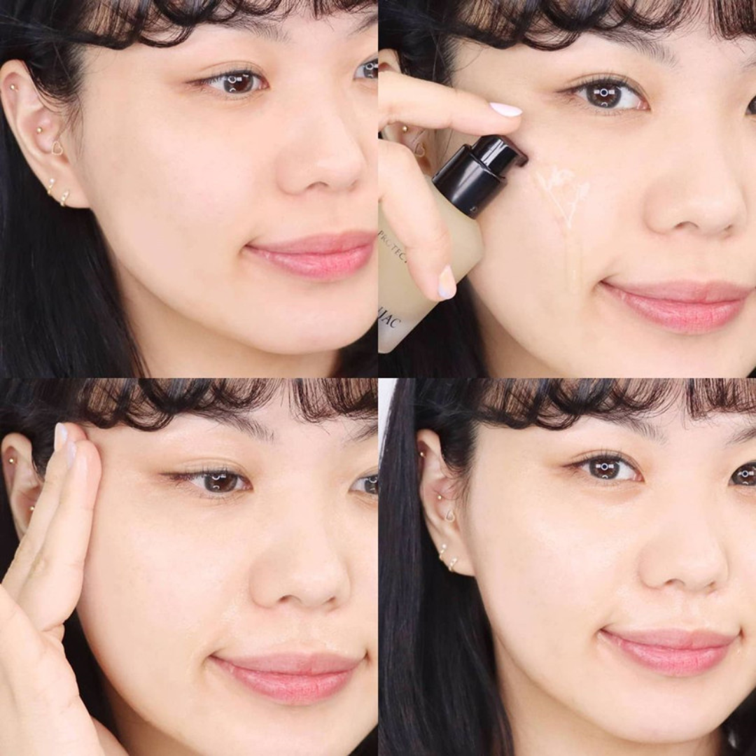 3-in-1 skin base prep serum - for smooth & glowy makeup base (Moisturizer, Primer, Pore minimizer)