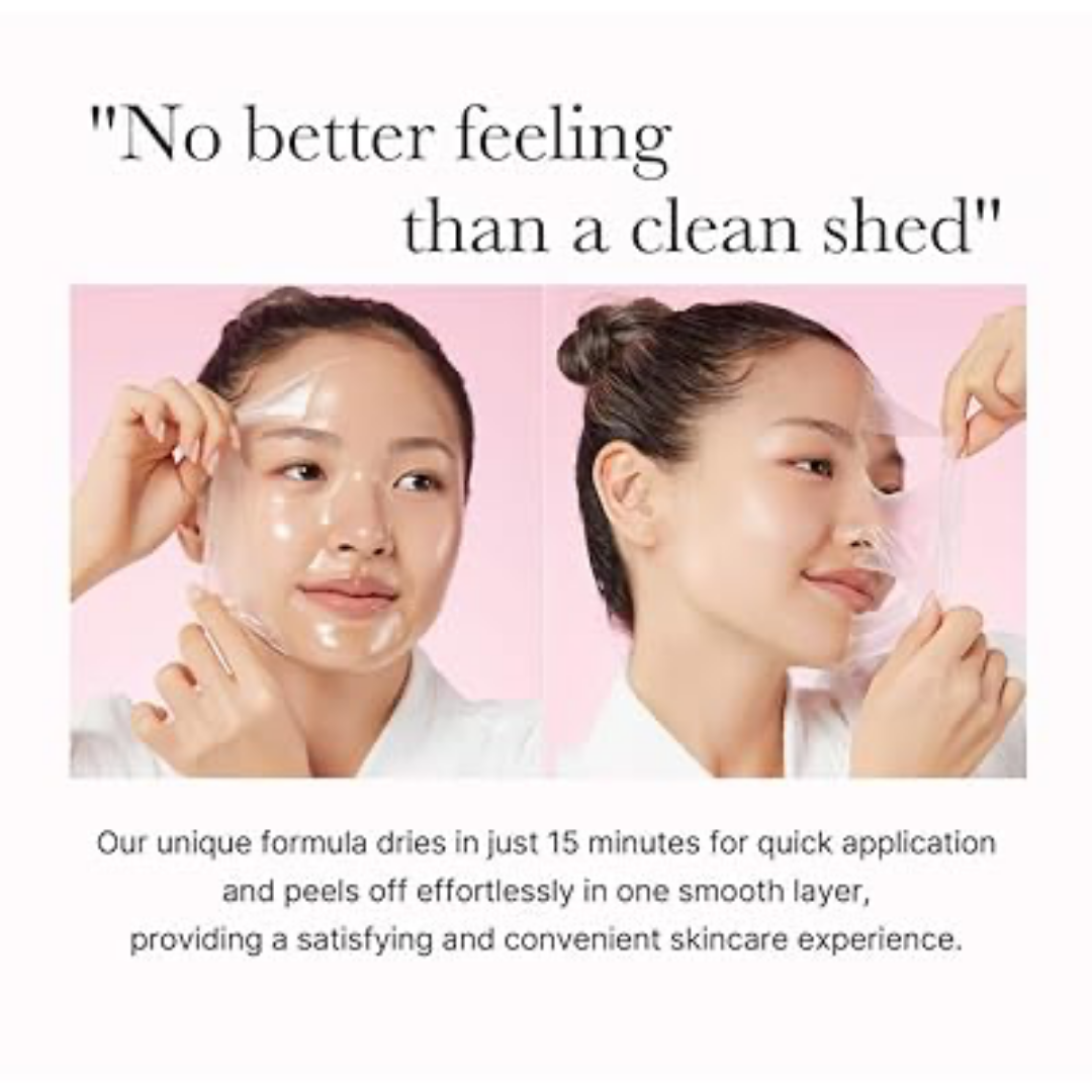 Rice & Ceramide Peel off Mask - Hydrated, Brightening, Clear & Glass Skin