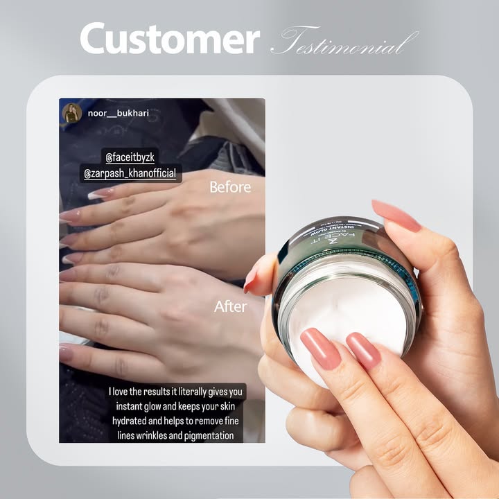 Instant Whitening Cream by Face it