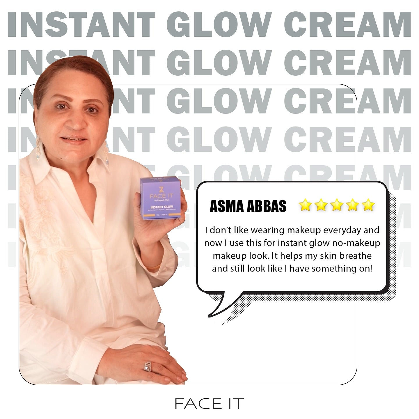 Instant Whitening Cream by Face it