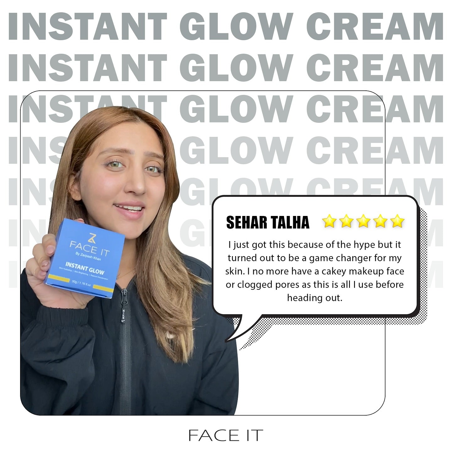 Instant Whitening Cream by Face it
