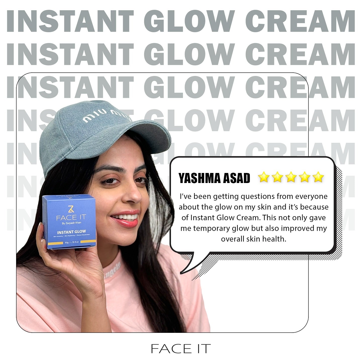 Instant Whitening Cream by Face it