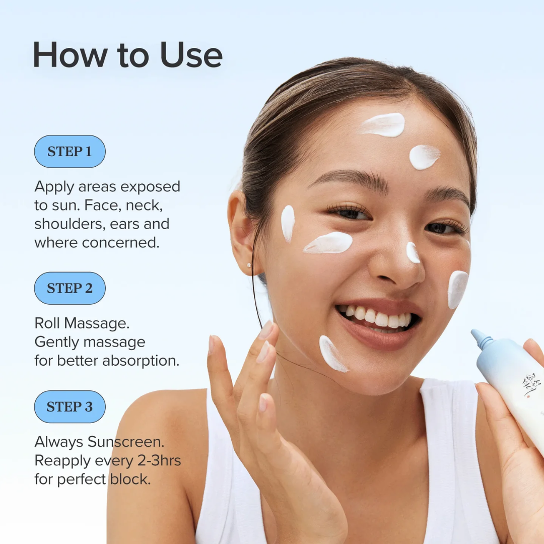 Beauty of Joseon Relief Sun Aqua-Fresh Rice + B5 Sunscreen | SPF50+ PA++++ Lightweight UV Protection | Deep Hydration, Calming & No White Cast
