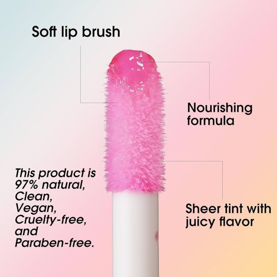 Lamel Stain Hydrating Lip Gloss | 2-in-1 Gloss & Long-Lasting Lip Stain