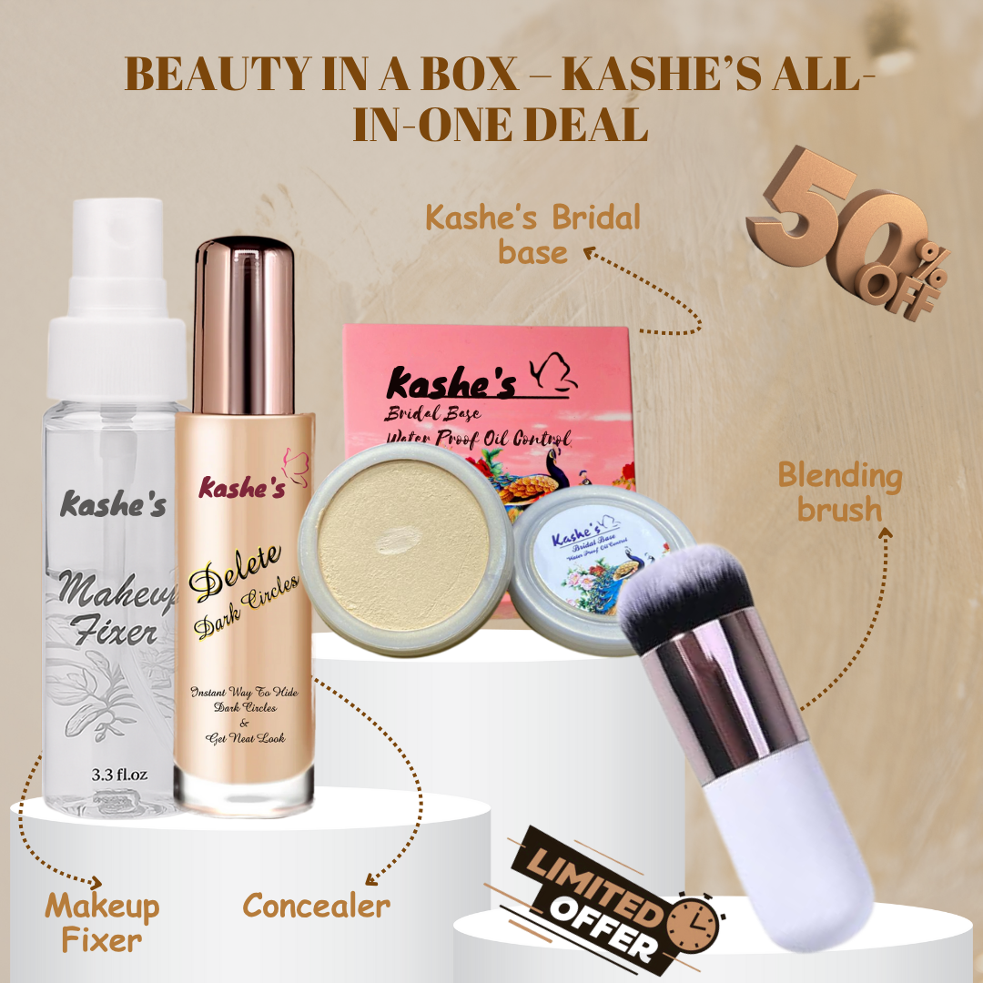 Kashe's GlamBox – All-in-One Beauty Set