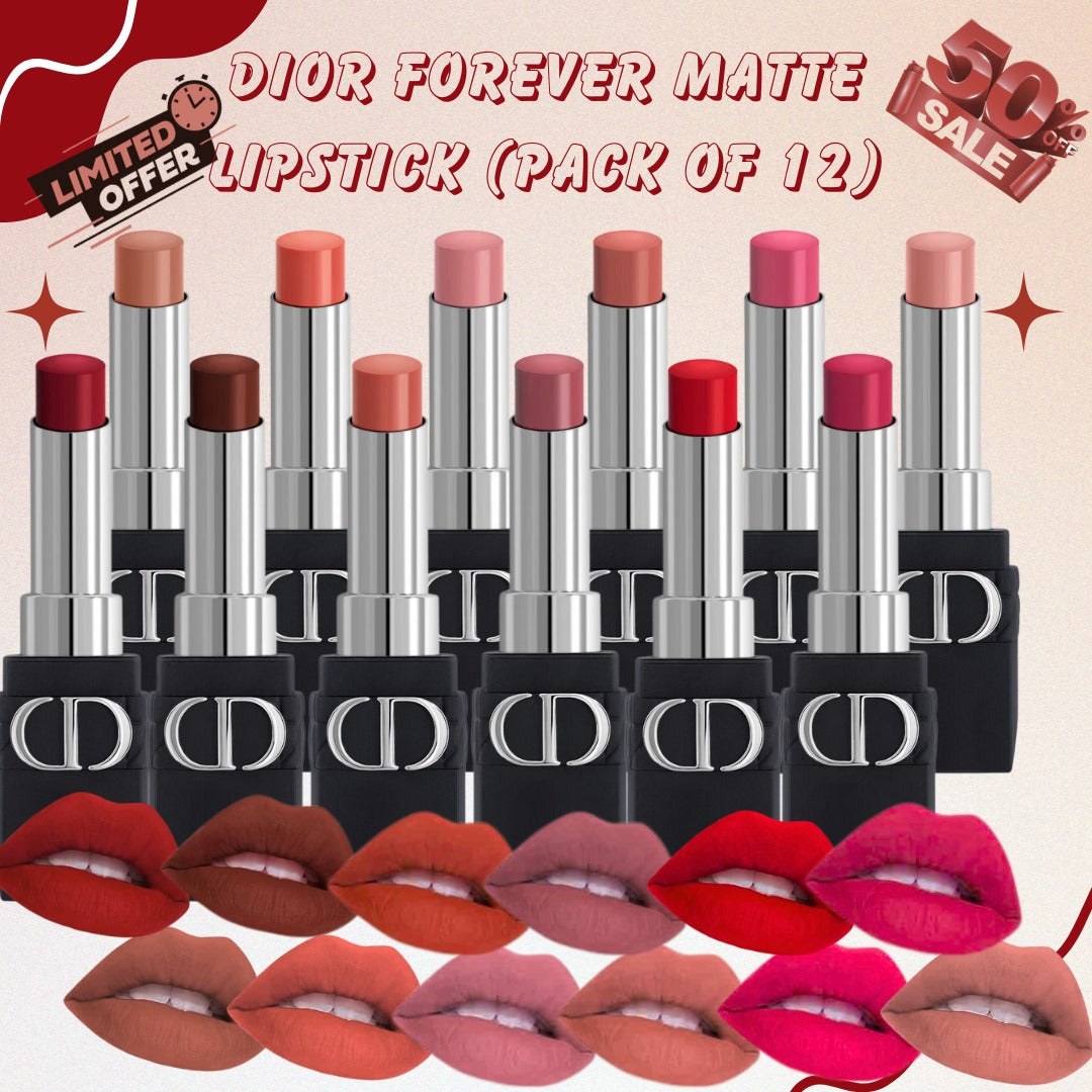 Dior Forever Matte Lipsticks